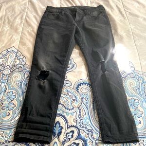 Black Old navy Boyfriend Skinny Jeans